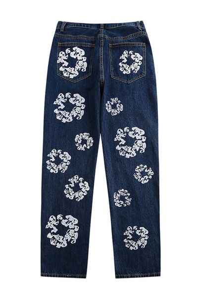 Men's Graphic Straight Leg Jeans - Damned Threads